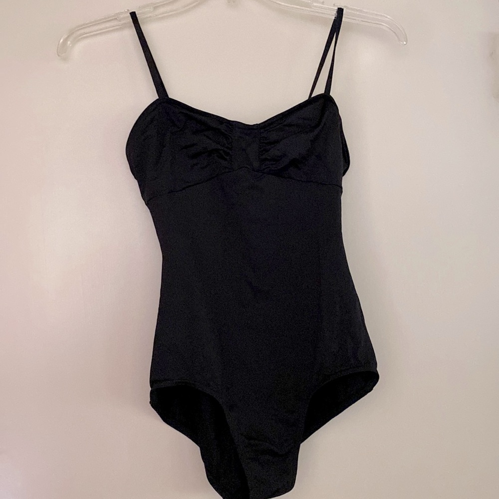 Nwot. Women’s Mirella Black Leotard. Size: Medium - image 1